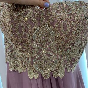 Rose Gold Bridesmaid dress